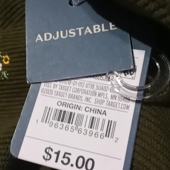 NWT "Universal Thread" green Embroidered Bucket Hat - Picture 5 of 5